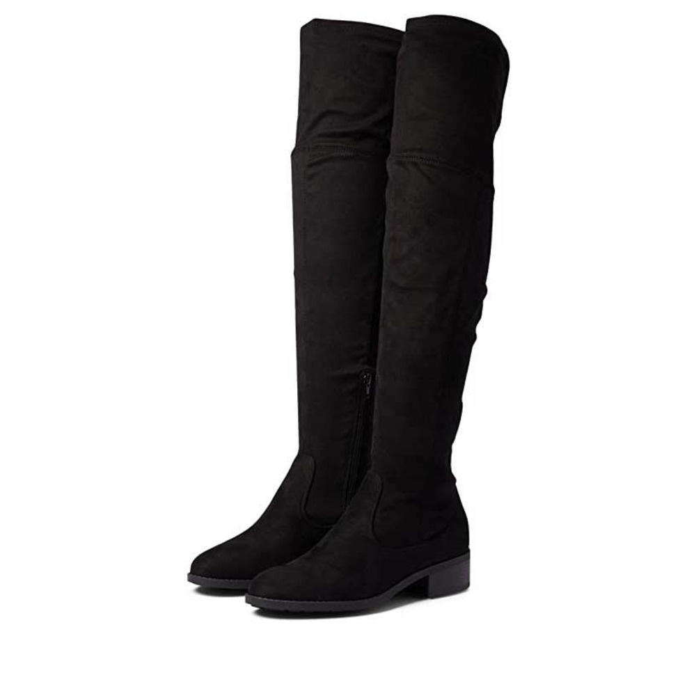 New Unisa Minni Over The Knee Riding Boot Black Women's Size 6M